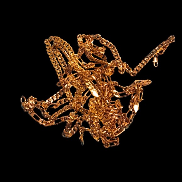Gold Necklace (real) - Picture 2 of 3